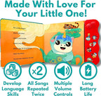 Learning Songs: Musical Toys & Interactive Sound Book for Toddlers 1-3, Baby’s First Year Music Book Gift, Singing Book for 1 Year Old Toddler & Kids, Nursery Rhymes Musical Books for Baby & Children