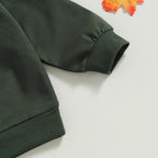 0-4T Toddler Boy Girl Halloween Outfit Fall Clothes Ghost Long Sleeve Sweatshirt Top Pants Baby Halloween Clothes