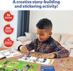 Skillmatics Activity Kit - Creative Storytelling & Skill Building with 150+ Reusable Stickers, Educational, Mess-Free Fun, Preschool & Kindergarten Toy, Gifts for Kids Ages 3, 4, 5, 6, 7