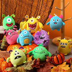 Libima 9 Pcs Mini Stuffed Animals Keychains 3.15 Inch Small Plush Cute Ornaments Bulk Toys for Baby Shower Birthday Party Decors Gift Bags Fillers Halloween Christmas Basket Stuffers(Monsters)