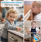 Premium 12ft Edge Protector for Baby, Odorless & Waterproof Edge Protector with 3M Adhesive Tape, Non-Toxic to Baby Proof Corners and Edges, Wall Corner Protector & Desk Edge Cushion White