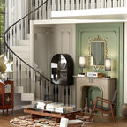 Black Bedside Lamps for Bedroom Set of 2 - Nightstand Table Lamp with USB Charging Port, Pull Chain Night Stand Light, Side Table Desk Reading Lamp for Living Room/Dorm/Bathroom/Kitchen