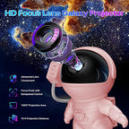 Galaxy Projector, 12 in 1 HD Planetarium Astronaut Galaxy Projector for Bedroom, Galaxy Star Night Light Projector for Kids Adults Gaming Room/Party/Home Décor
