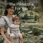 Ergobaby Omni Classic Baby Carrier Newborn to Toddler - Breathable Baby Carriers for Summer - All-Position Carrier with Lumbar Support (7-45 Pounds), Mesh, Soft Olive Diamond