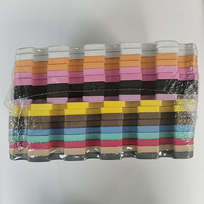 qqpp EVA Rubber 18 Tiles Interlocking Puzzle Foam Floor Mats - Baby Play Mat for Playing | Exercise Mat for Home Workout. Black, Gray. QC-DLb18N