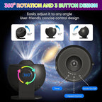 Galaxy Projector, 13 in 1 HD Planetarium Star Projector for Bedroom, 360 Rotating Star Projector Light with Adjustable Knob and Timer for Kids, Ceiling, Gifts, Room Decoration