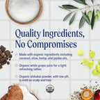 Dr. Bronner's - Organic Sugar Soap (Tea Tree, 64 Ounce) - Made with Organic Oils, Sugar and Shikakai Powder, 4-in-1 Uses: Hands, Body, Face and Hair, Cleanses, Moisturizes and Nourishes, Vegan