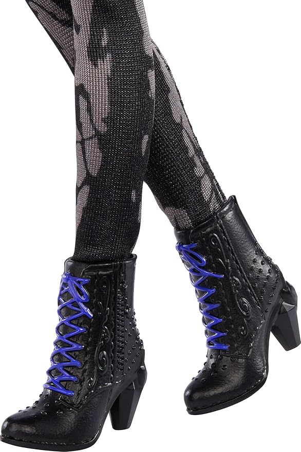 Mattel Descendants Evie Isle of The Lost Tenth Anniversary Fashion Doll with Removable Outfit, Accessory & Bendable Joints, Inspired by The Movies