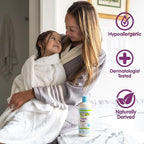 Boogie Kids Botanical Bubble Bath, Soothing Vapor, Made with Plant and Oat Extracts, Natural Essential Oils, Mint Eucalyptus, 18 oz (Pack of 1)