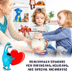 MINIARTIS Toddler Musical Instruments - Montessori Wooden Musical Toys for Toddlers 1-3 | Modern Boho Baby Drum Set with Neutral Colors Percussion Instruments | Kids Preschool Educational 3+