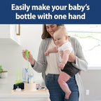 Dr. Brown's 2-in-1 Dry & Prep Silicone Mat, Silicone Baby Bottle Drying Mat with Removable Pegs for Baby Essentials, Built-in Bottle Prep, BPA-Free