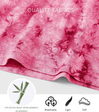 Jimonda Baby/Toddler Soft Sleepwear Short sleeve Kids Cool Pajama Outdoor 2-Piece Shirt&Shorts Casual sets Tie Dye PJ