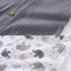 Baby Girl Romper Button Jumpsuit Summer Infant Boy Clothes for 0-24 Months