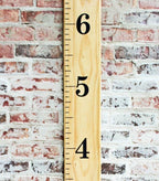 Little Acorns DIY Vinyl Growth Chart Ruler Decal Kit, Jumbo Numbers