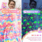 13PCS Unicorns Gifts for Girls Kids Toys 3 4 5 6 7 8 9 10 Years Old with Stationery Plush Diary with Lock/Glowing Blanket/Eye Mask/Crossbody Bag Teen Girl Birthday Christmas Unicorn Toy