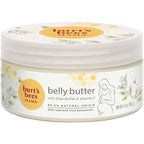 Burt's Bees Mama Belly Butter Stretch Mark Cream for Pregnancy Massages Body & Reduces Scar Appearance, Prenatal & Postnatal Tummy Skin Care, Shea Butter & Vitamin E Rich Formula, 6.5 Oz Tub