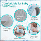 Baby Carrier Newborn to Toddler, Ergonomic Adjustable Toddler Carriers for 7-66 Lbs, Cozy Lightweight Infant Carrier with Neck Support, Baby Holder Carrier with Lumbar Support for Mom Dad