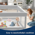 Baby Playpen 65×50Inch, Playpen for Babies and Toddlers, Play Pen Pin Indoor Outdoor Baby Play Fence