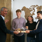 WOODEN.CITY Steampunk 3D Puzzle Clock – DIY Mechanical Wall Clock Kit for Adults – Unique Engineering Gift and Vintage Decor