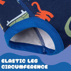 BIG ELEPHANT 10-Packs Training Underwear Absorbent Toddler Potty Trained Pants for Boys and Girls, 12 Months - 9 Years