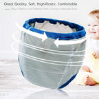 Joyo roy 4Pcs Potty Training Underwear for Boys 100% Cotton Soft Super Absorption Thick Padded Toilet Training Pants Comfortable Waterproof Toddler Underwear Boys 4T Pee Pants with Potty Sticker Chart