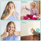 Outlet Covers Babepai 38-Pack White Baby Proof Electrical Protector Safety Improved Baby Safety Plug Covers