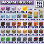 Magnetic Blocks Building Toys Set, Magnetic Building Blocks STEM Construction Toys, 3D Sword Light Up Magnet Cubes Montessori Sensory Stacking Toy for Toddlers Age 3 4 5 6 7 8