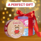 Cookie Box Crochet Kit for Beginners - Learn to Craft Amigurumi Stuffed Animals - Knitting Gift for Kids and Adults - Beginner-Friendly Yarn - Stitch-by-Stitch Video Tutorial - Bear Charlie