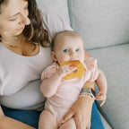 Dr. Brown's AquaCool Water-Filled Teether, Cooling Teether Toy for Babies, Soothes Sore Gums, Avocado Toast Shapes, BPA Free, 3m+, 2-Pack