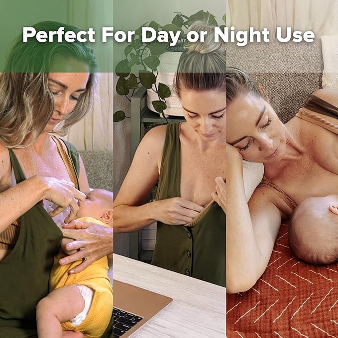 haakaa Ladybug Breast Milk Collector - Soft Breast Shells | Wearable Nursing Cups | Breastmilk Saver| Letdown Catcher for Pumping,Breastfeeding Moms,Protect Sore Nipples-2.5 oz/75 ml,2pcs