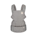 Baby Tula Explore Carriers - Breathable Baby Carrier Newborn to Toddler - Adjustable Toddler Carrier - Multiple Ergonomic Positions Front and Back - Ergonomic Fit for 7-45 lb - Linen, Ash