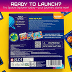 QUOKKA Space Board Game for Kids Ages 8-12 and Families – Fun Space Trivia Game with 50 Cards, Colorful Tokens & Game Board – Learn Planets, Moons Facts – Educational Family Games