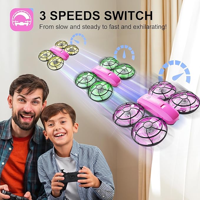 Mini drone for Kids and Beginners,Indoor Quadcopter Plane for Boys,Small Helicopter with Auto Hovering, 3D Flips, Headless Mode,Easy to fly,Great Gift Toy for Boys and Girls