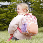 GAGAKU Toddler Backpack for Girls - Kids Mini Backpacks 2-6 years old Cartoon Breathable Comfortable Preschool Backpack for School Travel - Pink Cat