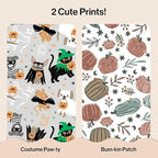 The Honest Company Clean Conscious Diapers for Delicate Skin | Up to 100% Leakproof | Hypoallergenic, Fragrance Free | Fall '25 Limited Edition Prints | Club Box, Size 4 (22-37 lbs), 54 Count