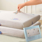 SDY Jersey Crib Sheets for Baby Girls,52"x28"X8", Pink Kawaii Bear Standard Oval/Retangle Crib Mattress Sheets for Toddler,Super Soft Breathable