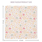 Baby Washcloths 6 Pack 100% Cotton Soft and Absorbent Terry 10" x 10" Wash Cloths Wipes for Face Hand Body Burp Rag with Sensitive Skin for Newborns Infants Toddlers