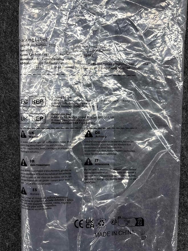 Spiral Car Seat Toys for Babies, 0-6 Months Stroller Pram Activity Hanging Toys High Contrast Black and White Sensory Toy, Newborn Soft Plush Travel Toy for Newborn Boys Girls Gift