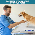 Smart Weigh Digital Baby Scale Infant Scale for Weighing Pet Scale for Puppy and Cat Accurate Digital Scale in Pounds Ounces Kilograms Holds Up to 44 Lbs Multi-Function with Hold Function