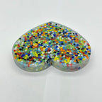 2PCS 8.5CM Circle and Heart Picky Pad, Picking Pad, Skin Picking Fidget Toys, Pick Pad, Picking Fidget Toy