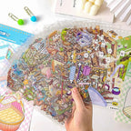 Sticker Book Activity, 20 Sets (1500+) DIY 3D Scene Stickers, Reusable Sticker Book, Mix and Match Creative Sets, Waterproof for All Surfaces, Ultimate Craft Supplies & Party Favors