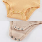 Newborn Baby Short Sleeve Bodysuit Cotton One-Piece Baby Clothes 5-Pack, 0-12 Months