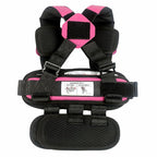 Large Pink, Lightweight, Compact, Portable Car Seat - Perfect for Travel and Everyday Child Safety