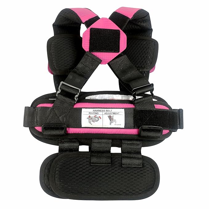 Small Pink, Lightweight, Compact, Portable Car Seat - Perfect for Travel and Everyday Child Safety