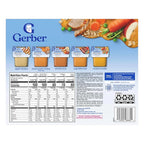 Gerber Stage 2 Baby Food, Nourishing Blends Tubs, Baby Puree, Variety Pack, 32PK