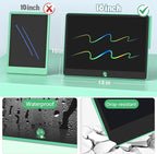 Hockvill LCD Writing Tablet for Kids, Toys for Girls Boys Drawing Pad for 3 4 5 6 7 Year Old Kid, Toddler Doodle Board Christmas Birthday for Children (16 INCH, Green)