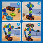 Learning Resources Gears! Gears! Gears! Robots in Motion Building Set - 116 Pieces, Ages 5+, Robot Toy, STEM Toys for Kids, Robots for Kids