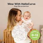 KeaBabies 4-Pack Baby Burp Cloths Baby Girl, Boy - Organic Cotton Burp Cloth, Extra Large, Absorbent, Soft Burping Cloths & Bibs Set for Babies, Newborn Burp Clothes, Thick Burp Rags (Sweet Charm)