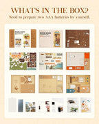 Rolife DIY Book Nook Kit for Adults, Miniature Dollhouse Booknook Kit, 3D Wooden Puzzle Creative Decorative Bookends Bookshelf Diorama Insert Crafts Hobbies Gifts (Romantic Venice)