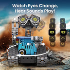 Sillbird Robot Building Kit with Remote Control STEM Gifts for Kids Age 8-12, Coding Robotics Technic Toy Set for Boys' Birthday, Buildable 5-in-1 Models with 435 Pieces